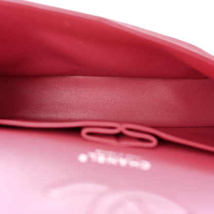 Chanel Caviar Quilted Medium Double Flap Dark Pink 5 of 11