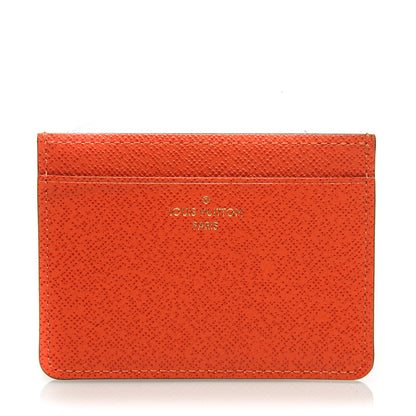 Louis Vuitton Calfskin Jeanne Wallet Insert Piment 1 of 6