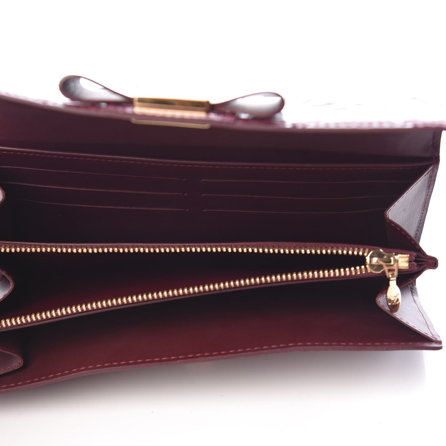 Vernis Sarah Noeud Wallet Rouge Fauviste