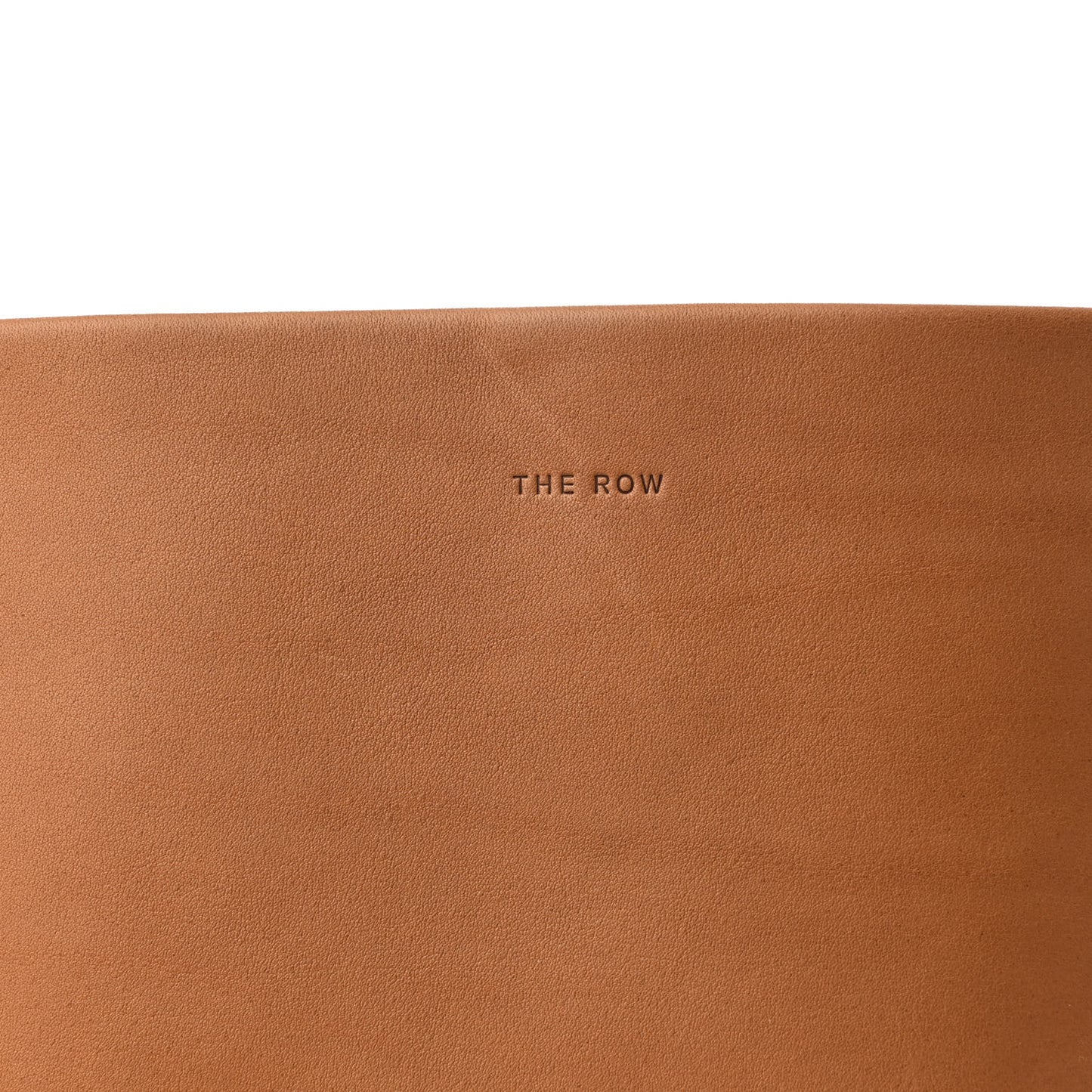 Polished Saddle Calfskin Large N/S Park Tote French Beige