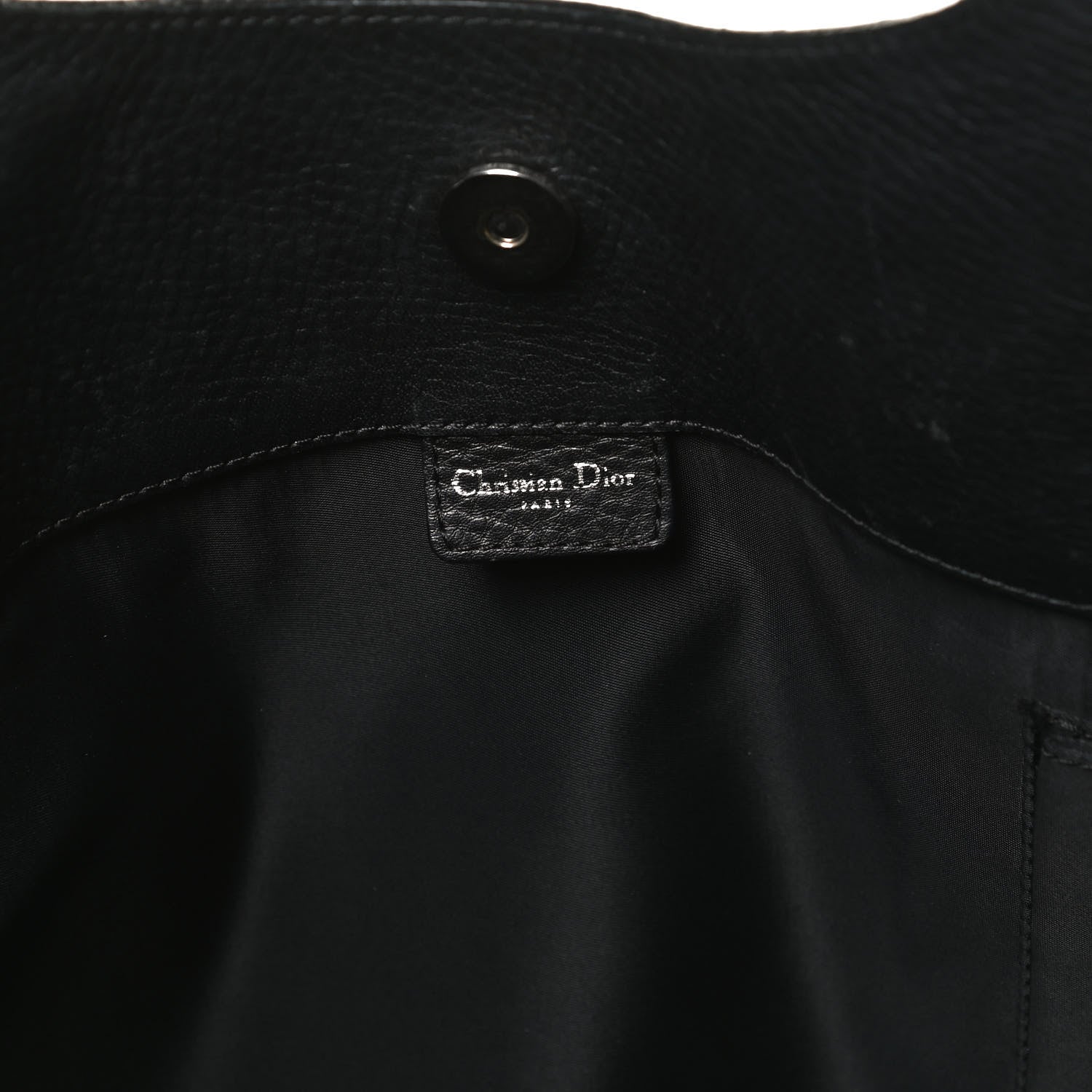 Christian Dior Monogram Vintage Flowers Dome Bag Black 6 of 14