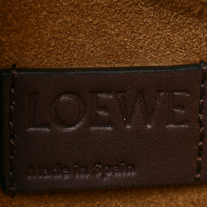 Loewe X Louis Wain Calfskin Futurist Cats Medium Flamenco Knot Clutch Brown 6 of 12