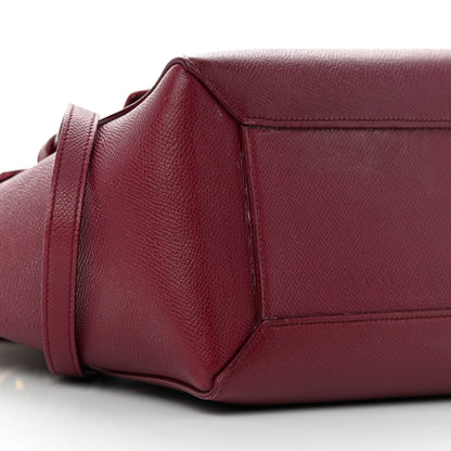 Celine Grained Calfskin Micro Belt Bag Plum 10 of 23