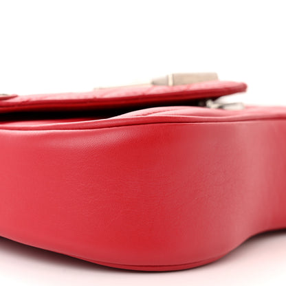 Louis Vuitton Calfskin New Wave Chain PM Scarlet 9 of 12