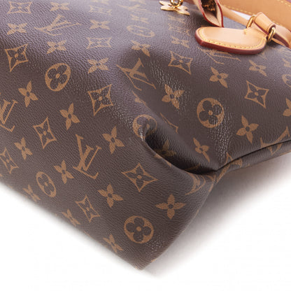 Louis Vuitton Monogram Flower Zipped Tote PM Beige 5 of 9