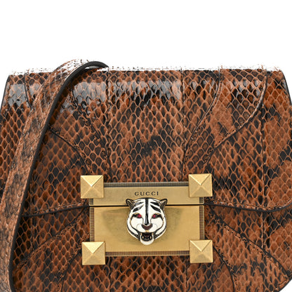 Gucci Elaphe Radiata Crystal Small Osiride Shoulder Bag Bright Cuir Ruby 8 of 12
