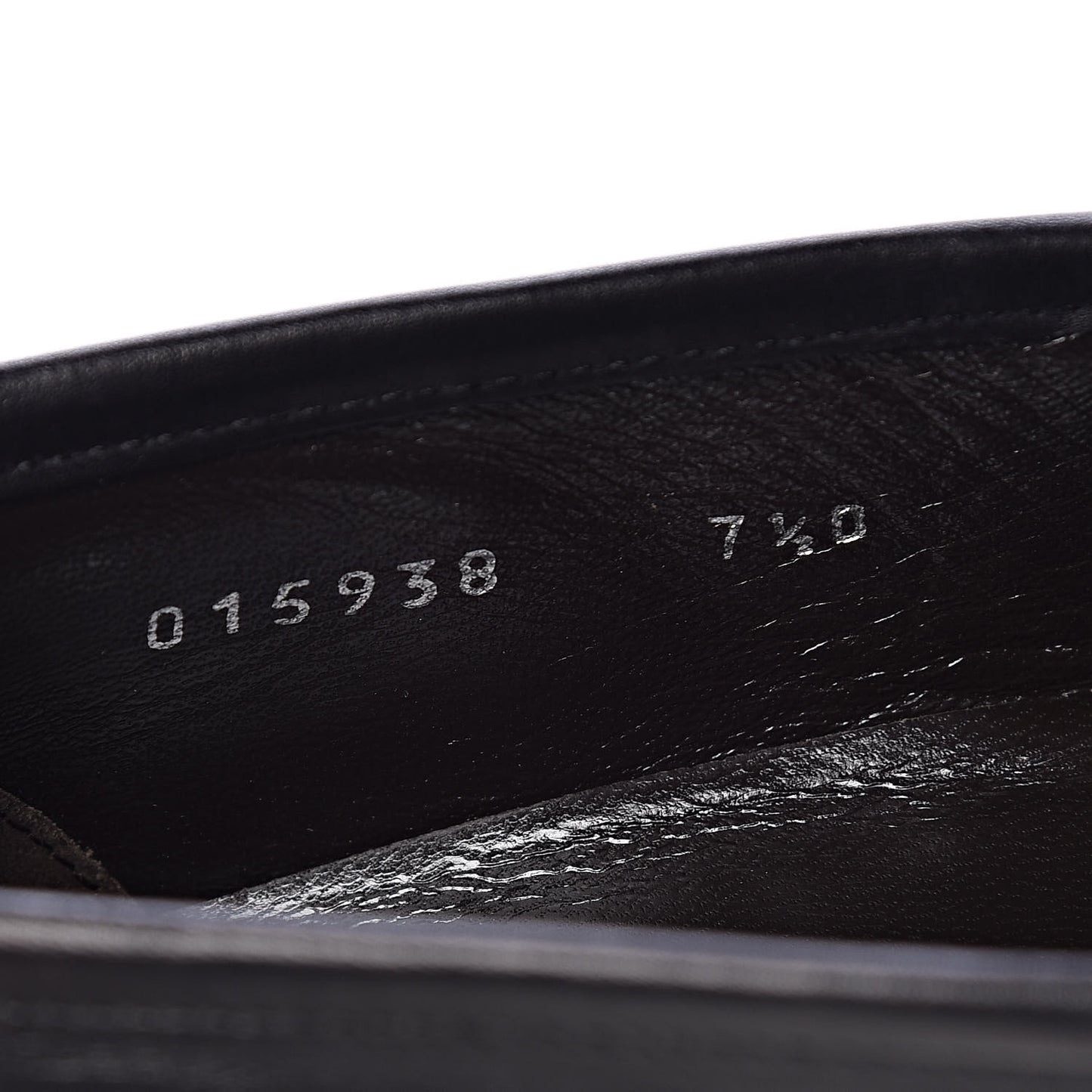 Calfskin Mens 1953 Horsebit Loafers 7.5 Black