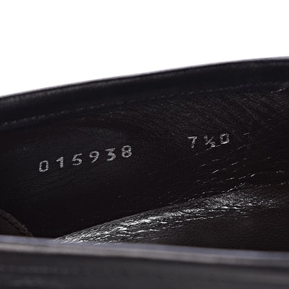 Gucci Calfskin Mens 1953 Horsebit Loafers 7.5 Black 11 of 12