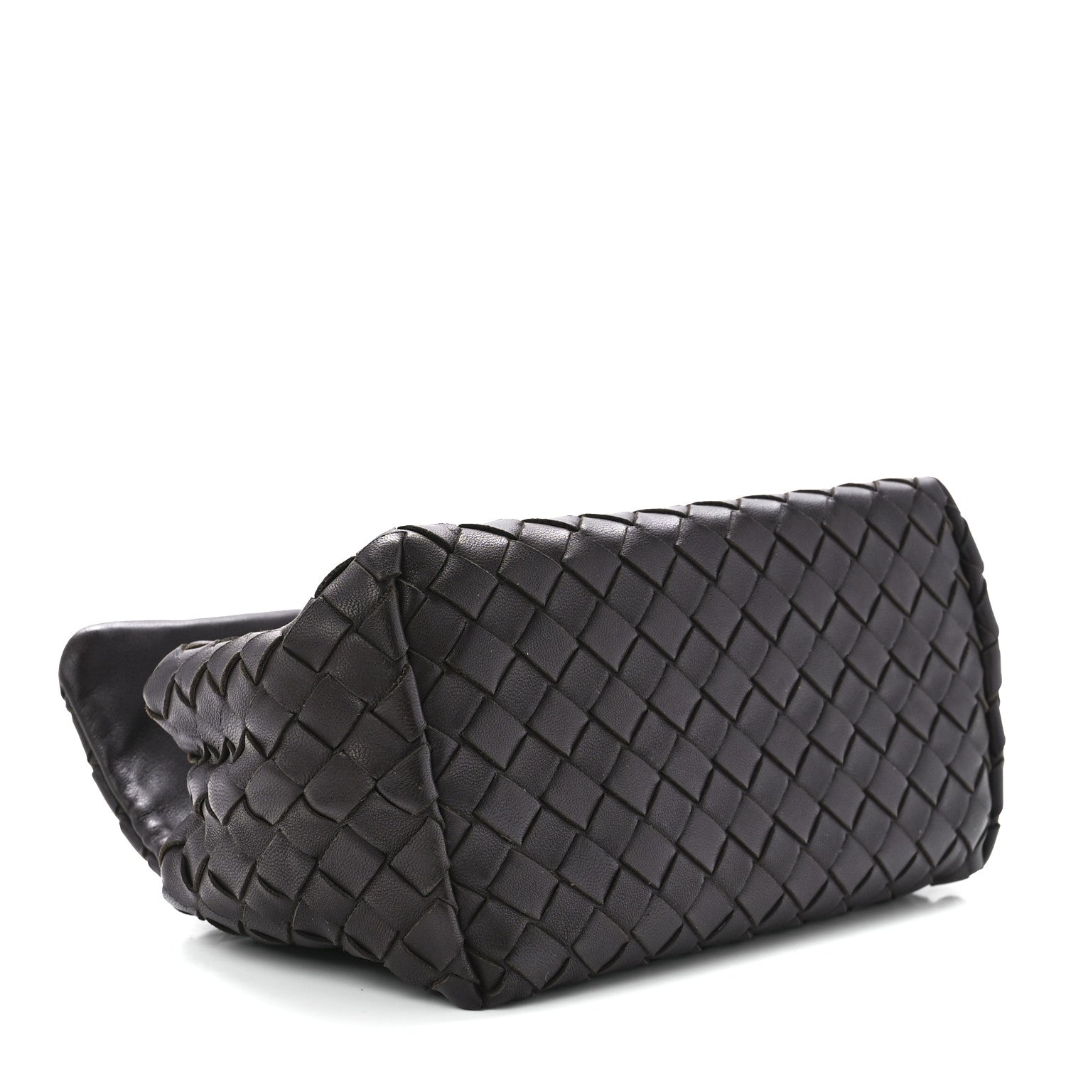 Bottega Veneta Nappa Intrecciato Flap Clutch Ebano 4 of 12