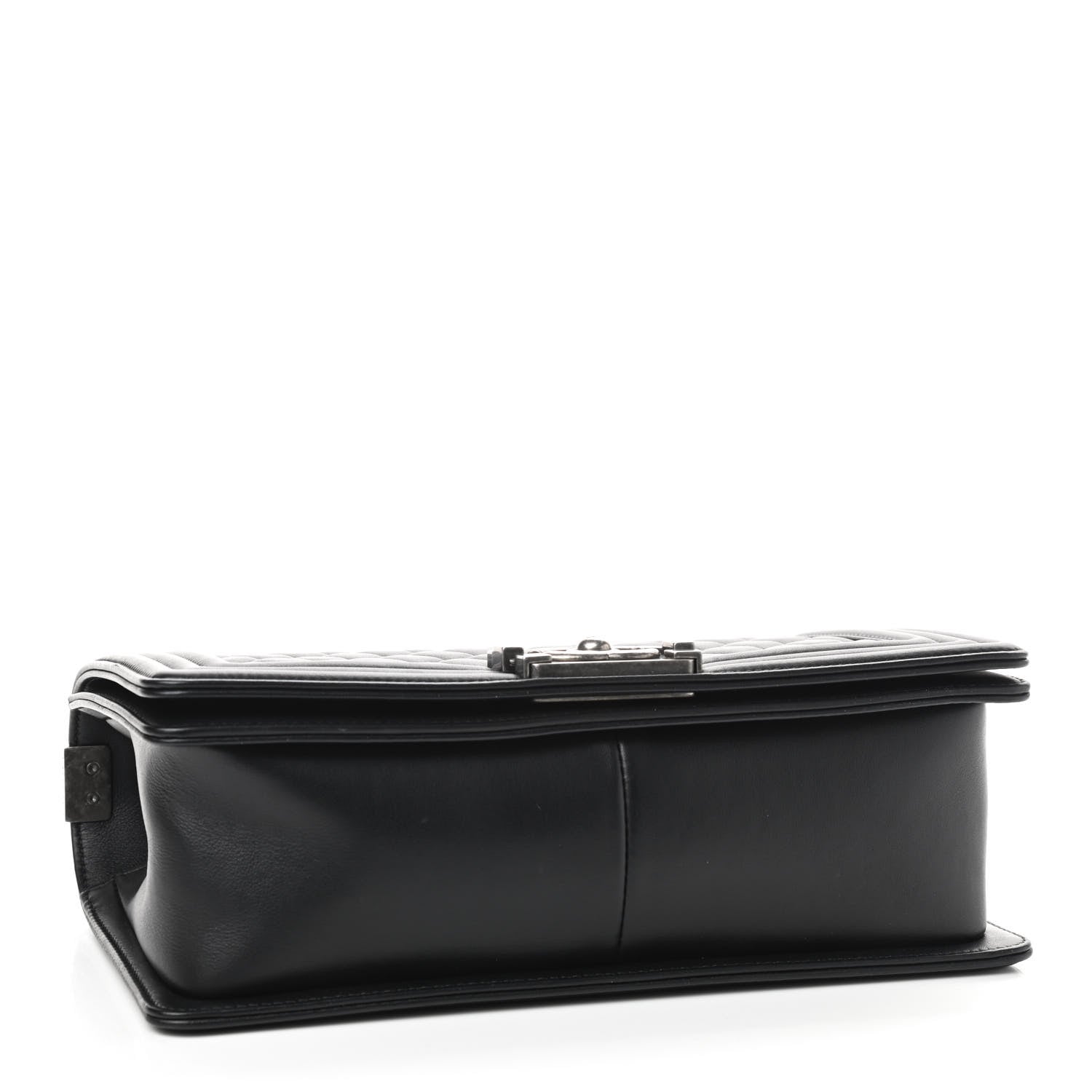 Chanel Calfskin Quilted Medium Boy Flap Black 4 of 9