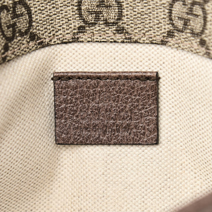 Gucci GG Supreme Monogram Neo Vintage Web Belt Bag Brown 7 of 13