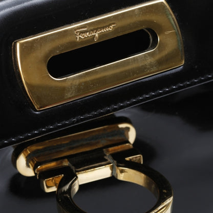 FASHIONPHILE SALVATOREFERRAGAMOPatentKatiaBagBlack 7 of 9