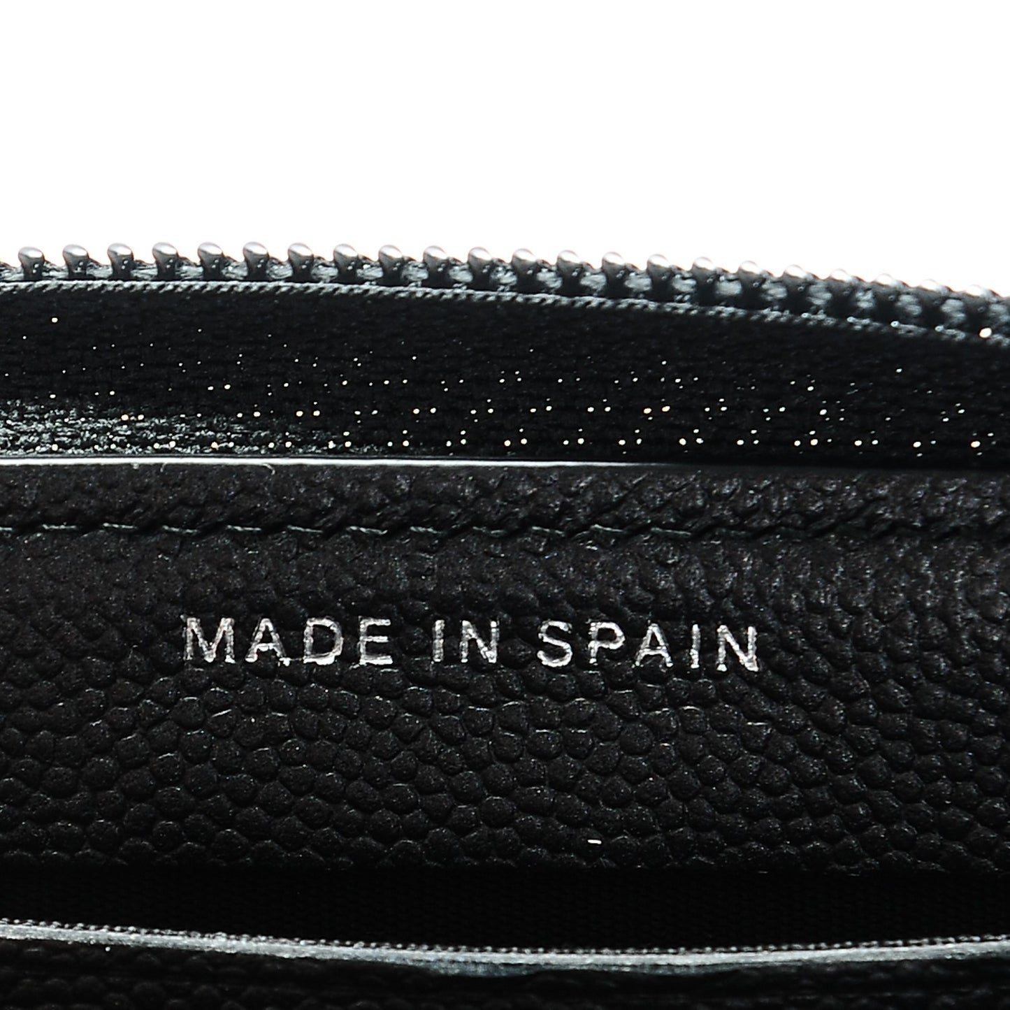 Caviar Quilted Boy Small Zip Around Wallet So Black
