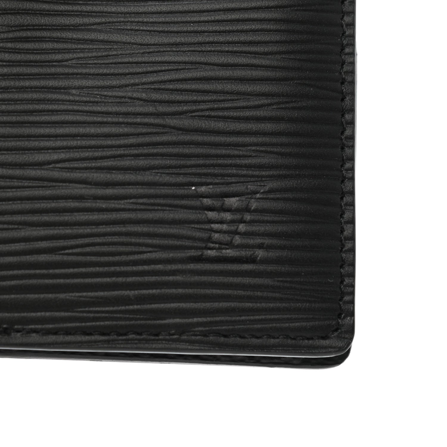 Louis Vuitton Epi Monogram Eclipse Pocket Organizer Black Blue 7 of 8