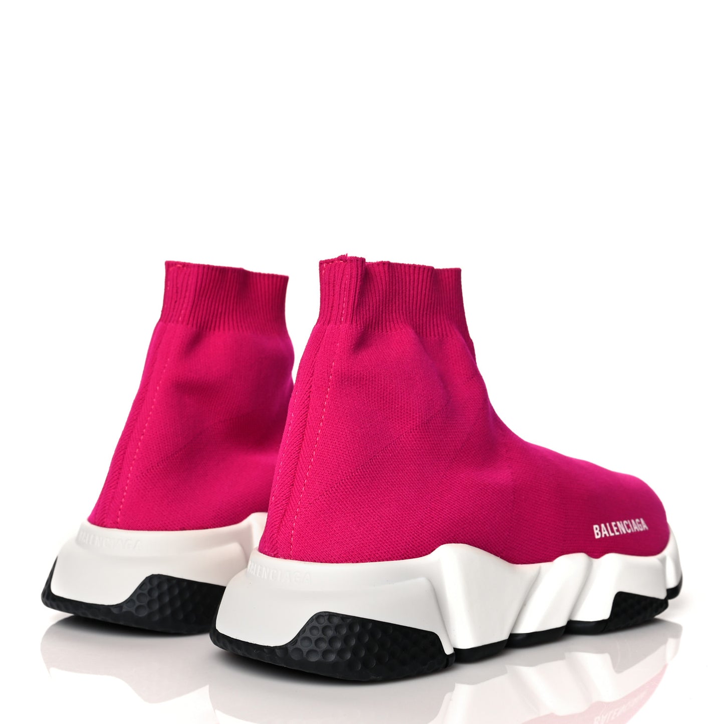 Neoprene Knit Womens Speed Sneakers 40 Rose Fuchsia