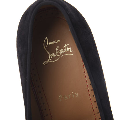 Christian Louboutin Veau Velours Mens Laperouse Flat Loafers 41 Black 7 of 8