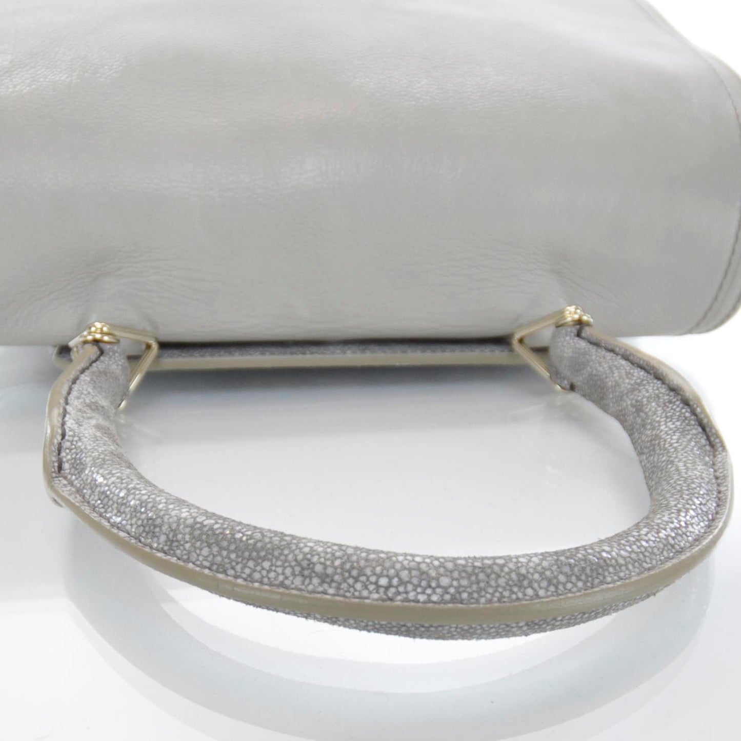 Calfskin Stingray Embossed New Line Flap
