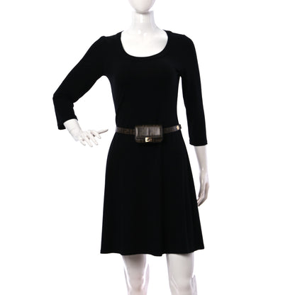 Fendi Glazed Fabric FF 1974 Belt Hip Belt Baguette Bag Mogano Panna 3 of 12