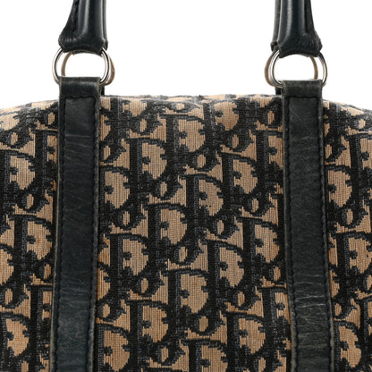 Christian Dior Monogram Boston Navy Blue 7 of 13