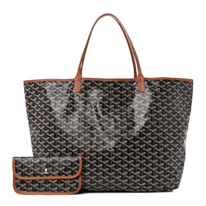 Goyard Goyardine Saint Louis GM Black Gold 1 of 12