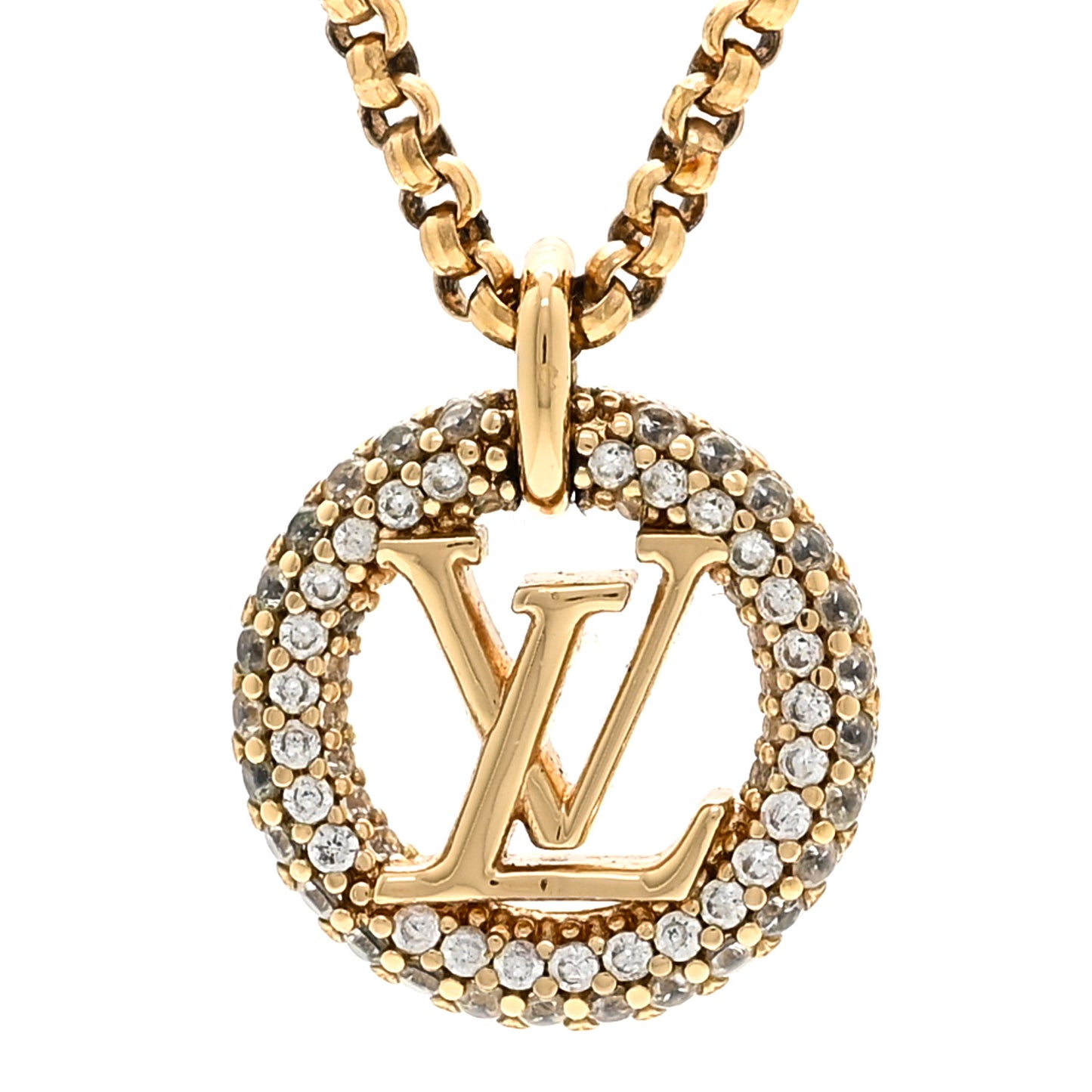 Metal Crystal Louise By Night Necklace