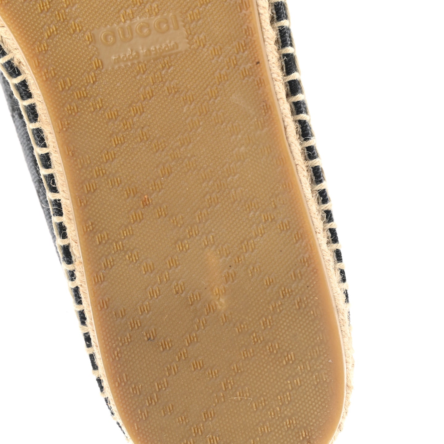 Monogram Espadrilles 40 Black