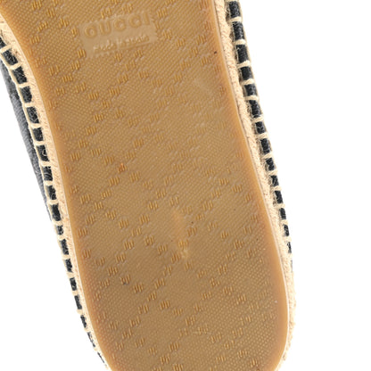 Gucci Monogram Espadrilles 40 Black 9 of 9