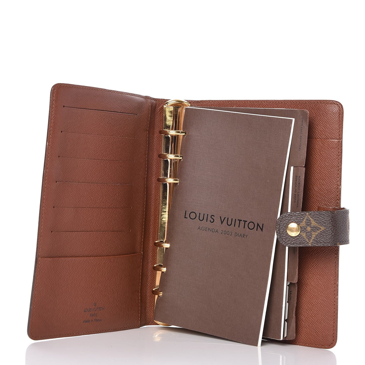 Monogram Medium Ring Agenda Cover