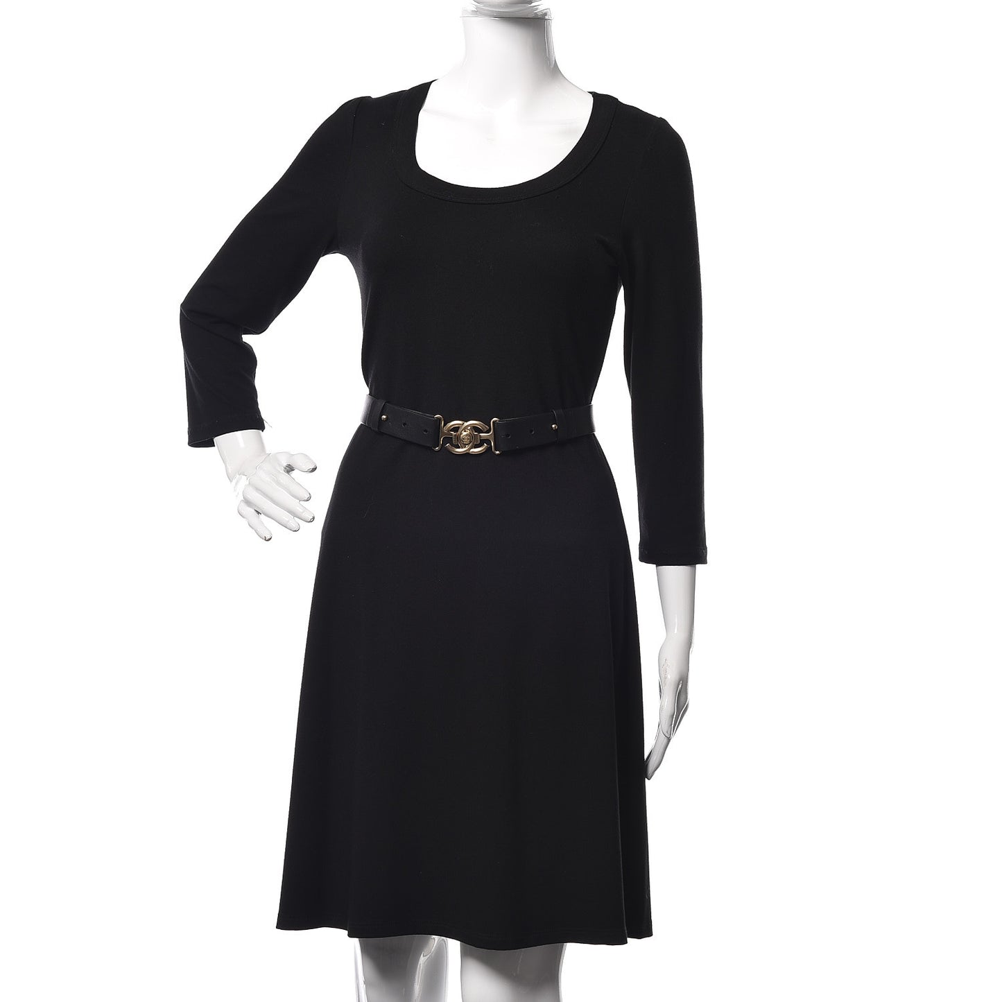 Calfskin CC Belt 95 38 Black