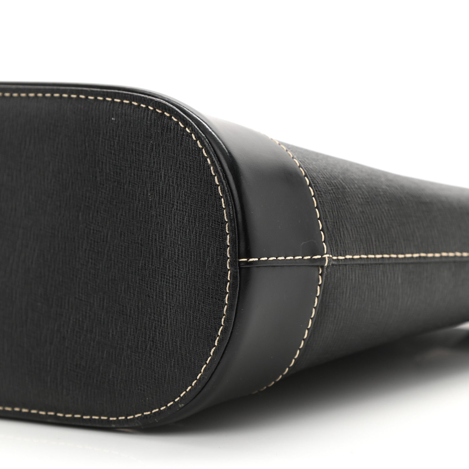 Burberry Saffiano Top Handle Bag Black 9 of 9