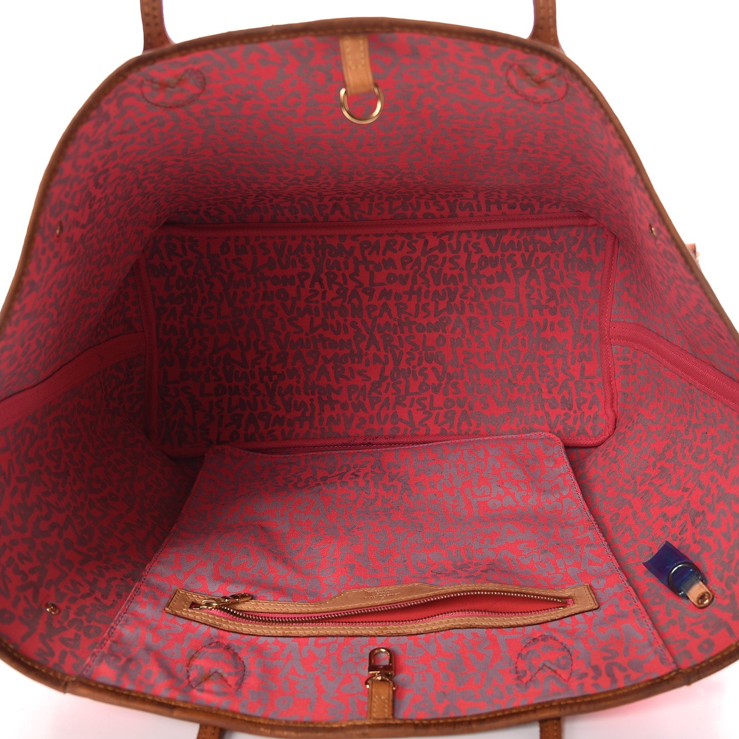 Monogram Graffiti Neverfull GM Fuchsia