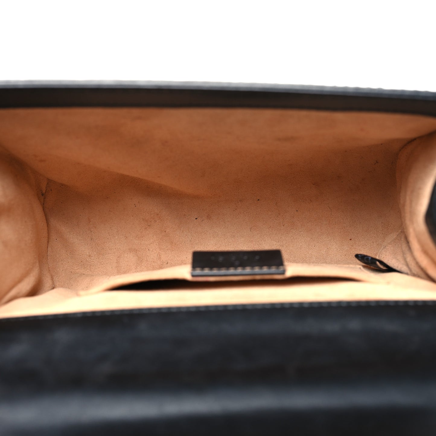 Guccissima Small Padlock Shoulder Bag Black