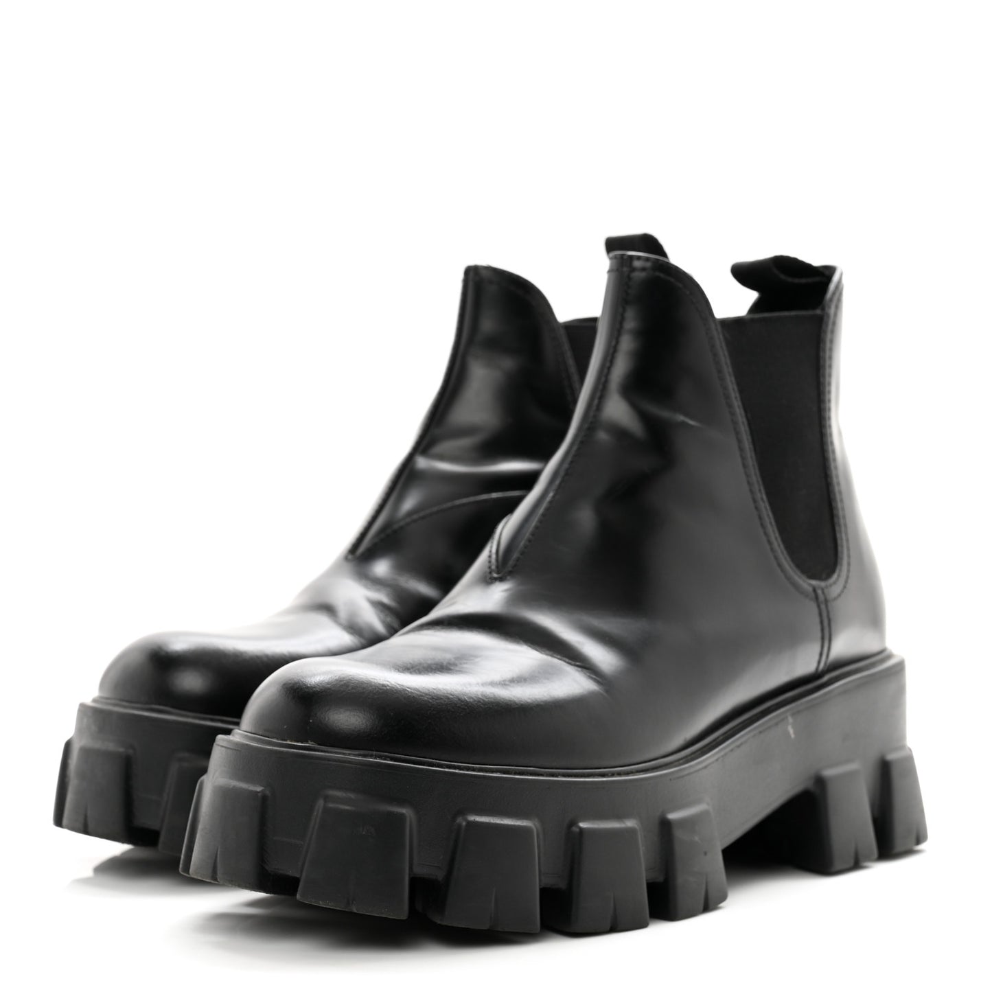 Spazzolato Rois Womens Monolith Chelsea 55mm Ankle Boots 39 Black