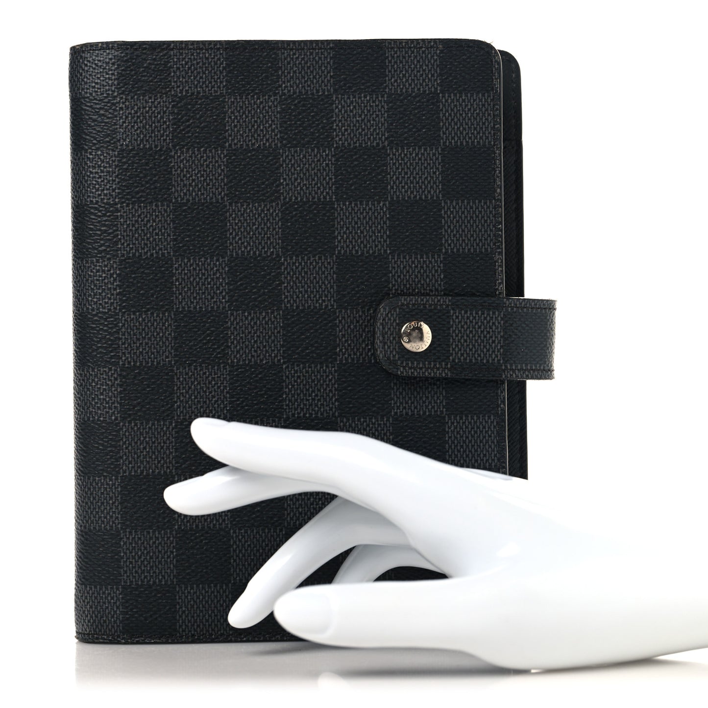 Damier Graphite Medium Ring Agenda Cover