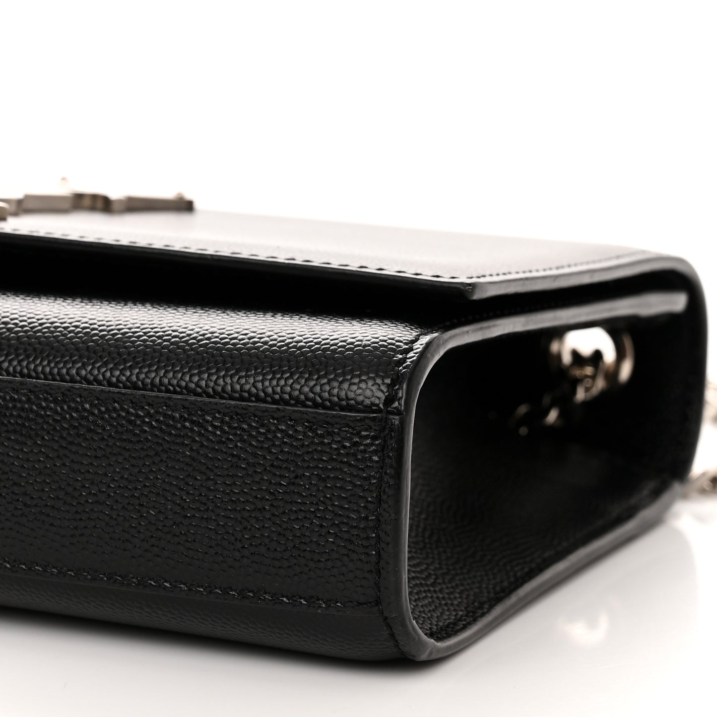 Grain De Poudre Small Monogram Kate Satchel Black