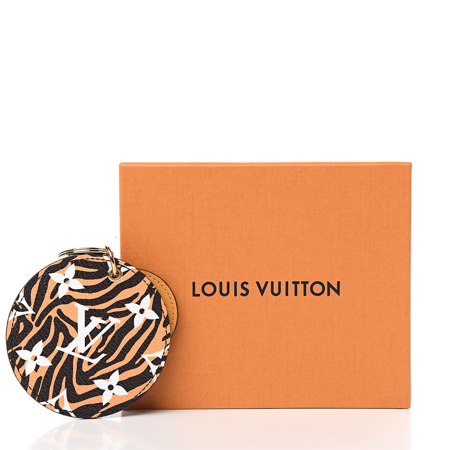 Louis Vuitton Monogram Giant Jungle Bag Charm Key Holder Black 4 of 4