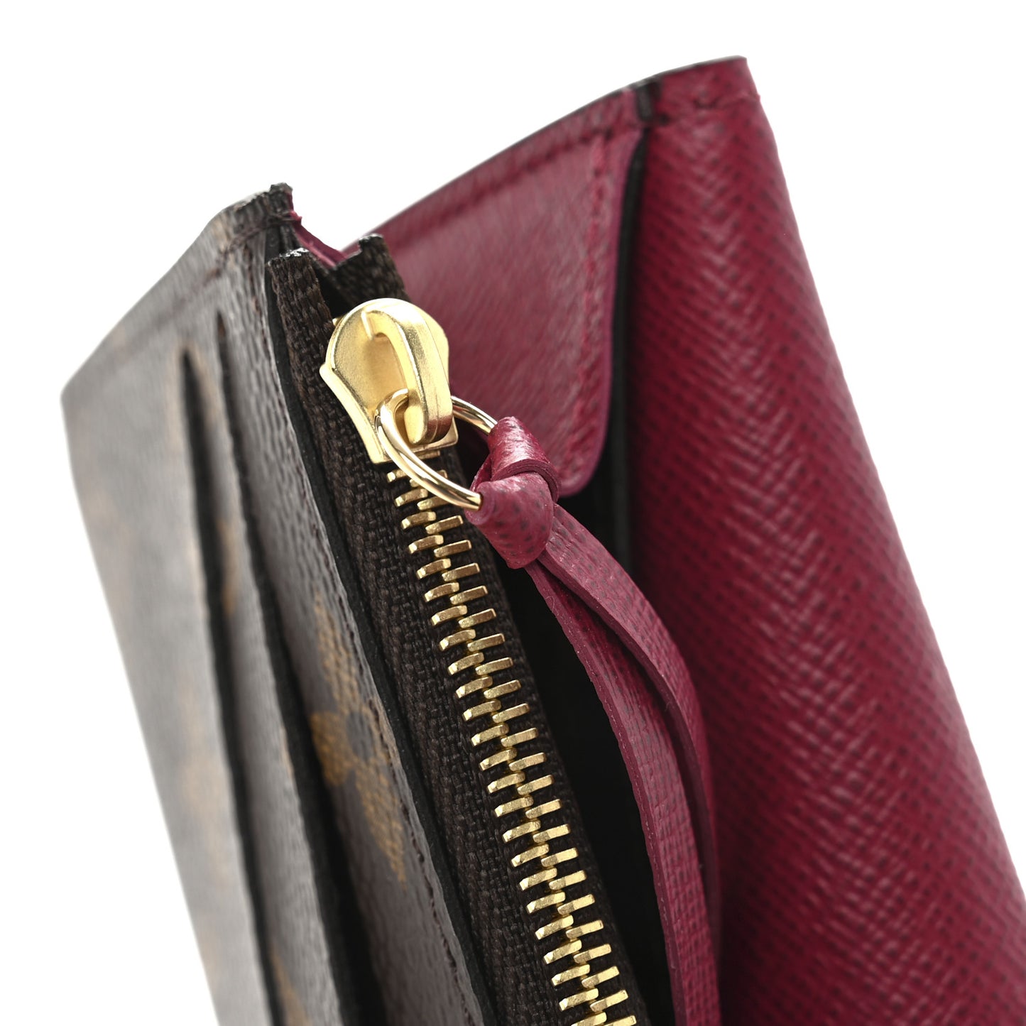 Monogram Emilie Wallet Fuchsia