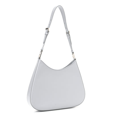 Prada Spazzolato Cleo Adjustable Strap Shoulder Bag Fiordaliso 3 of 11