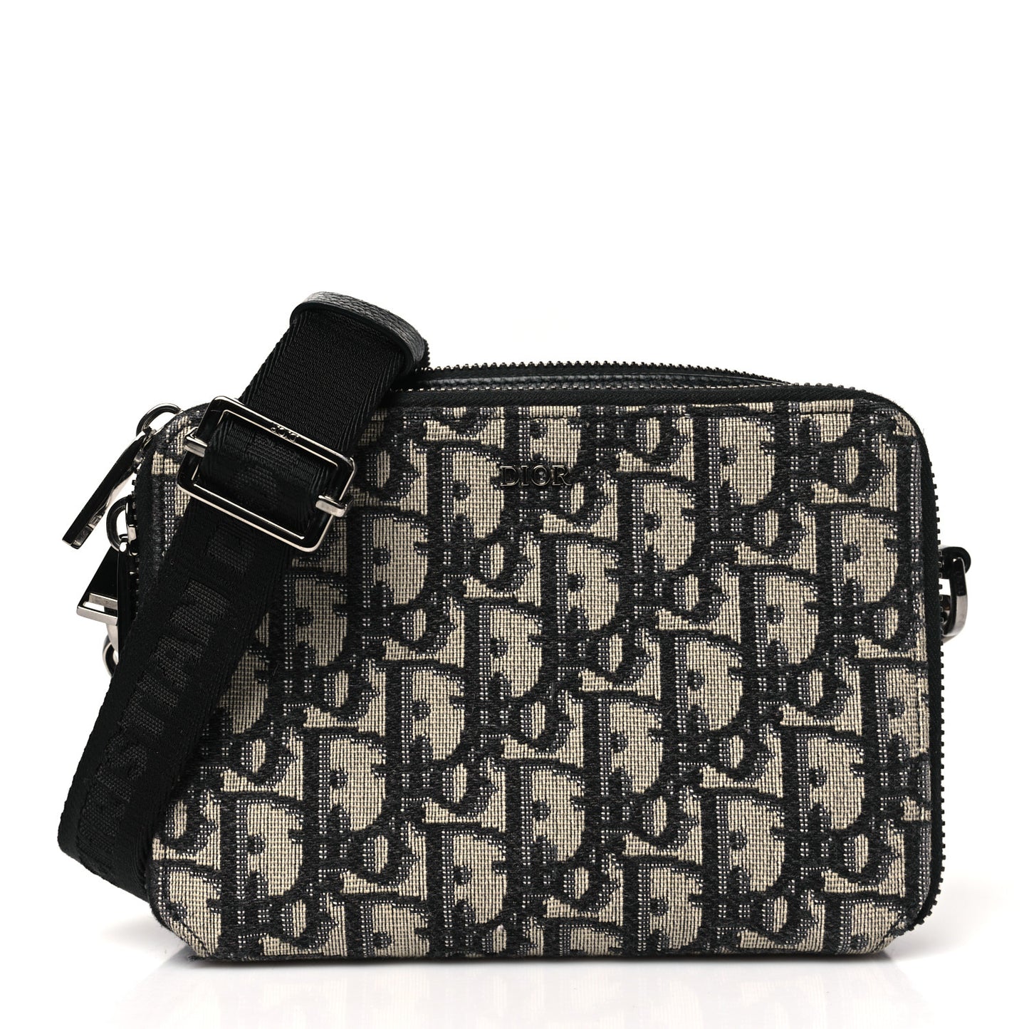 Oblique Messenger Pouch Black