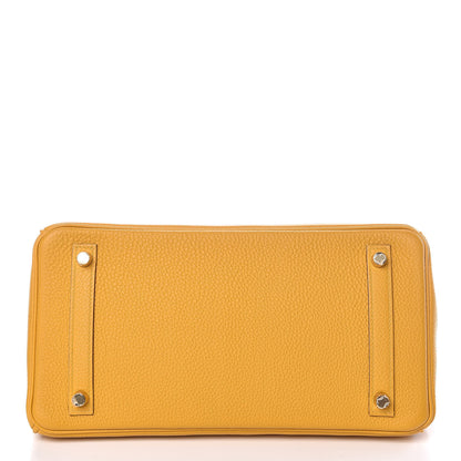 Hermes Togo Birkin 30 Jaune Ambre 6 of 35