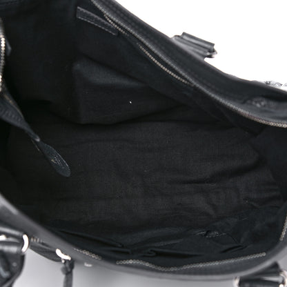 Balenciaga Agneau Classic Silver Hardware City Gris Fossile 5 of 9