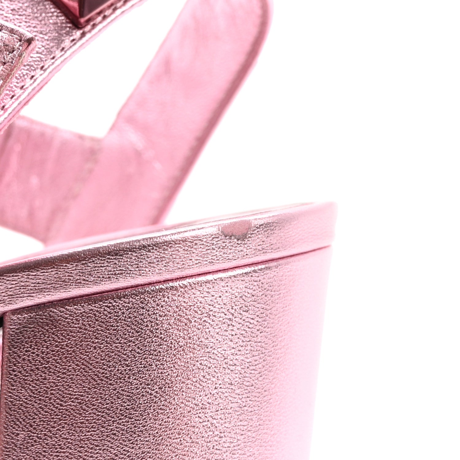 Valentino Garavani Metallic Nappa Roman Stud 60mm Sandals 37 Giacinto 11 of 12
