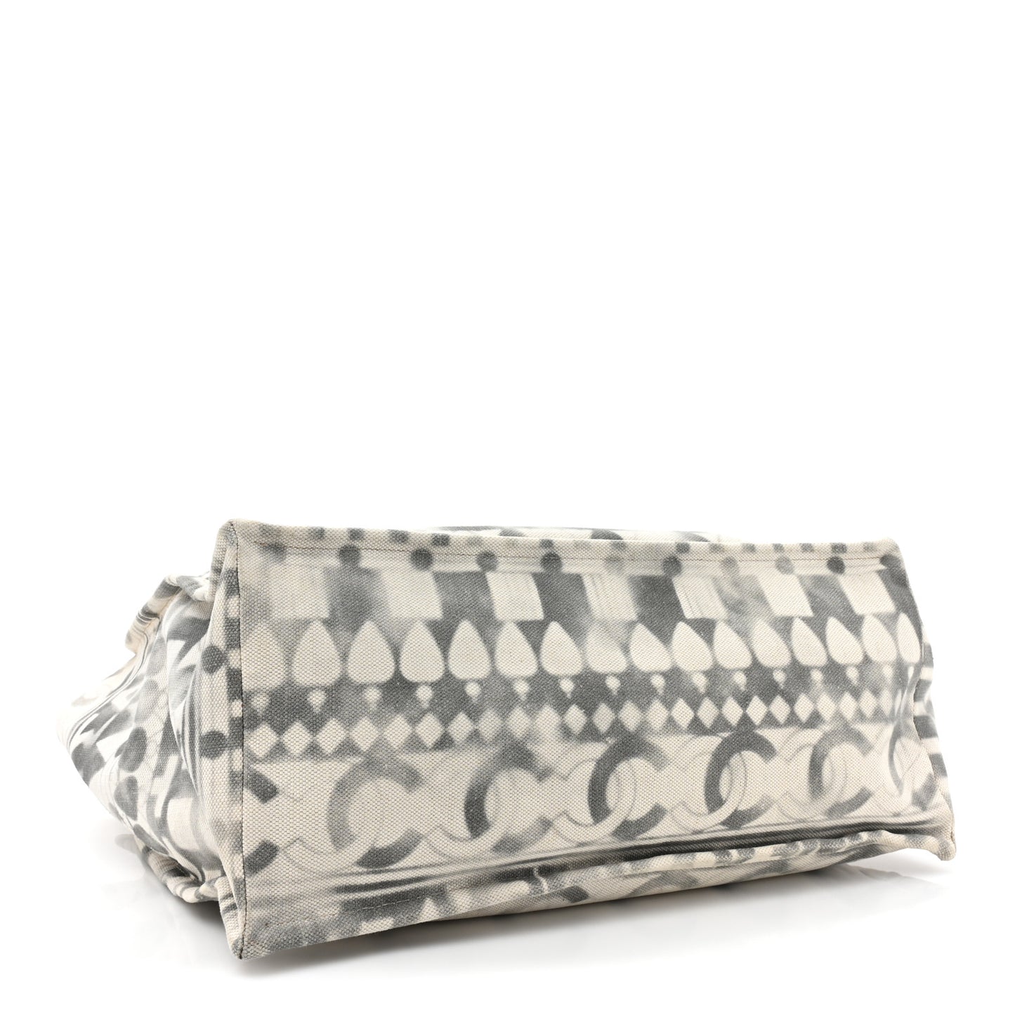 Canvas Large Iliad Shopping Tote Beige