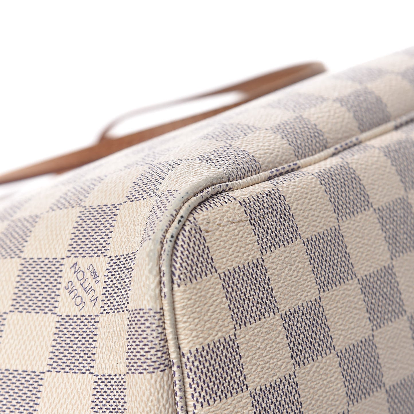 Damier Azur Neo Neverfull MM Rose Ballerine