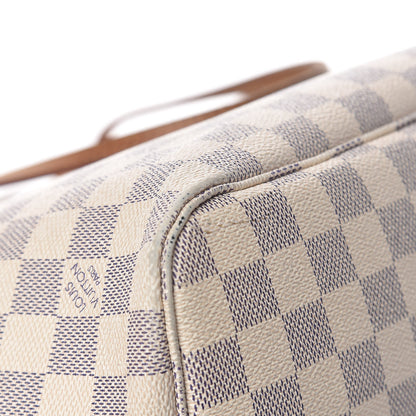 Louis Vuitton Damier Azur Neo Neverfull MM Rose Ballerine 29 of 31