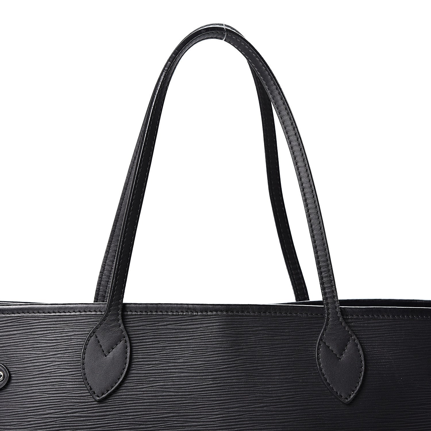 Louis Vuitton Epi Neverfull MM Black 6 of 9