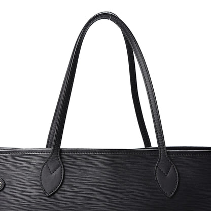 Louis Vuitton Epi Neverfull MM Black 6 of 9
