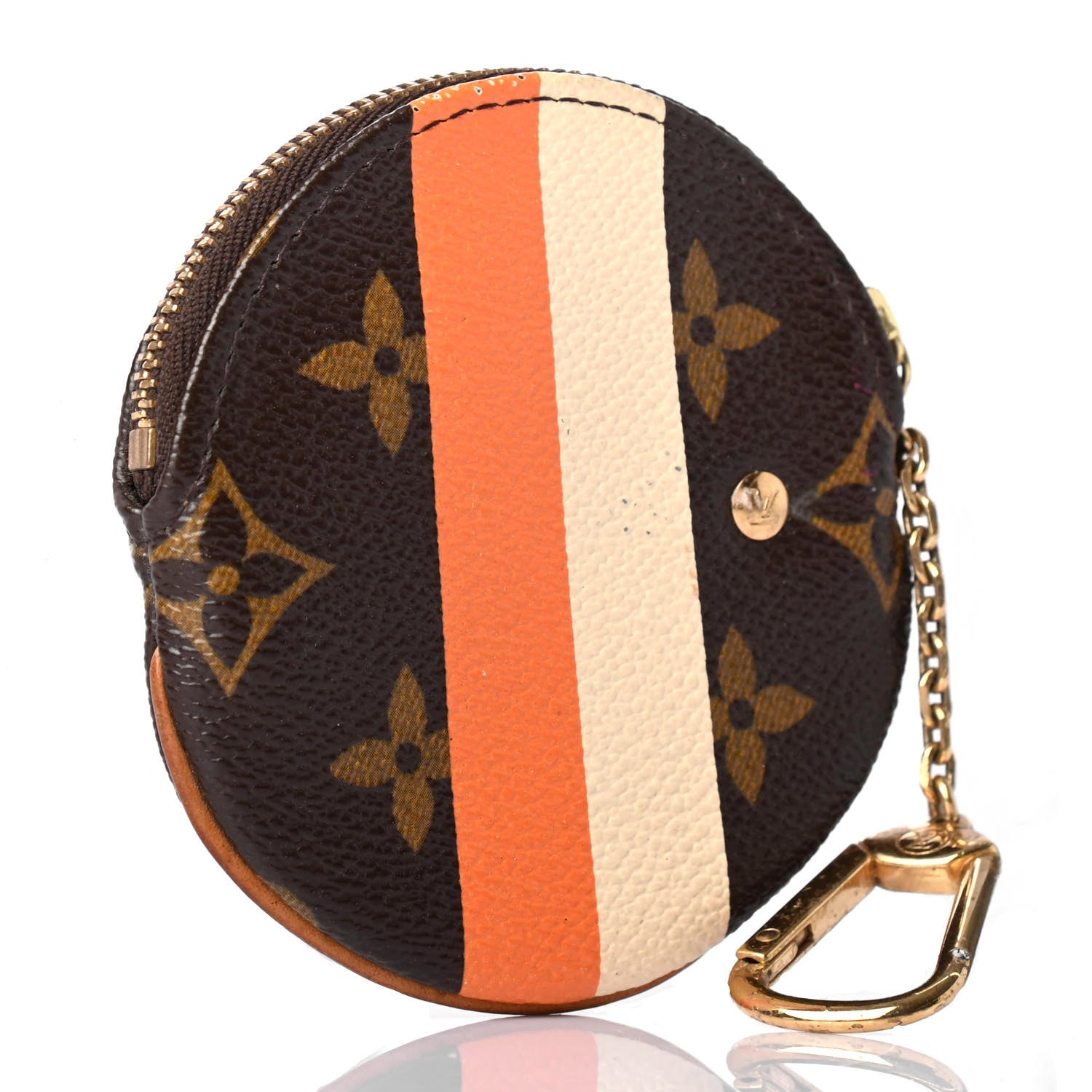 Louis Vuitton Monogram Groom Round Coin Purse 2 of 4