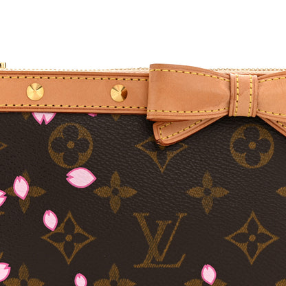 Louis Vuitton Monogram Cherry Blossom Pochette Accessories Brown 8 of 12