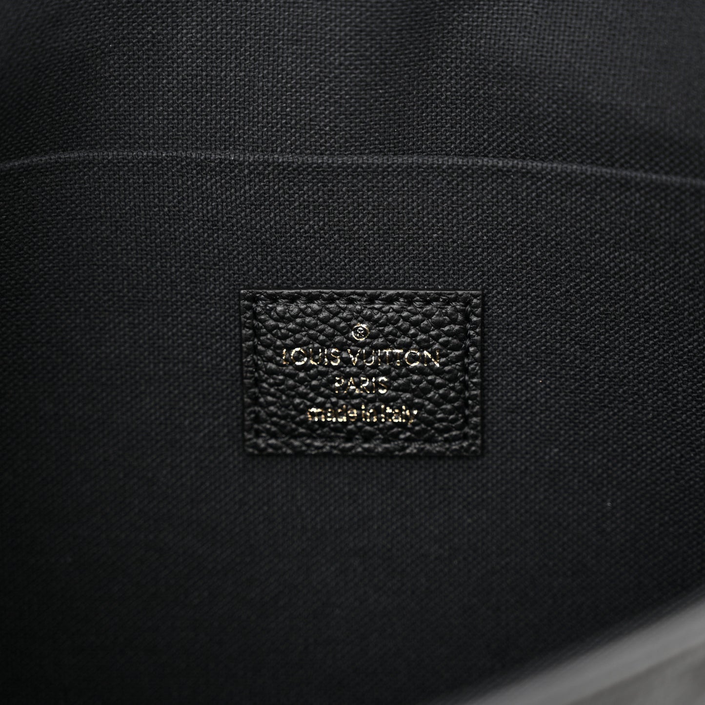 Empreinte Pochette Felicie Chain Wallet Black